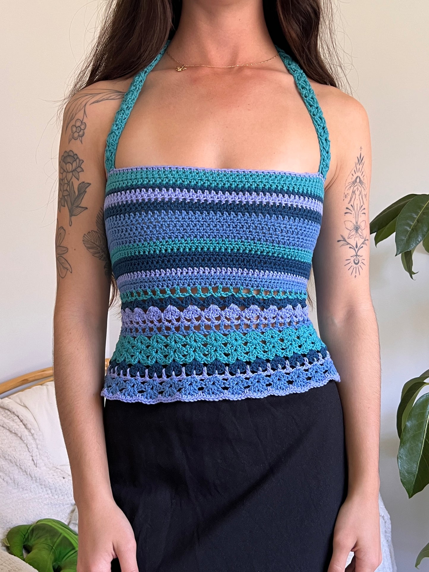 Ocean Halter Top (Made to Order)