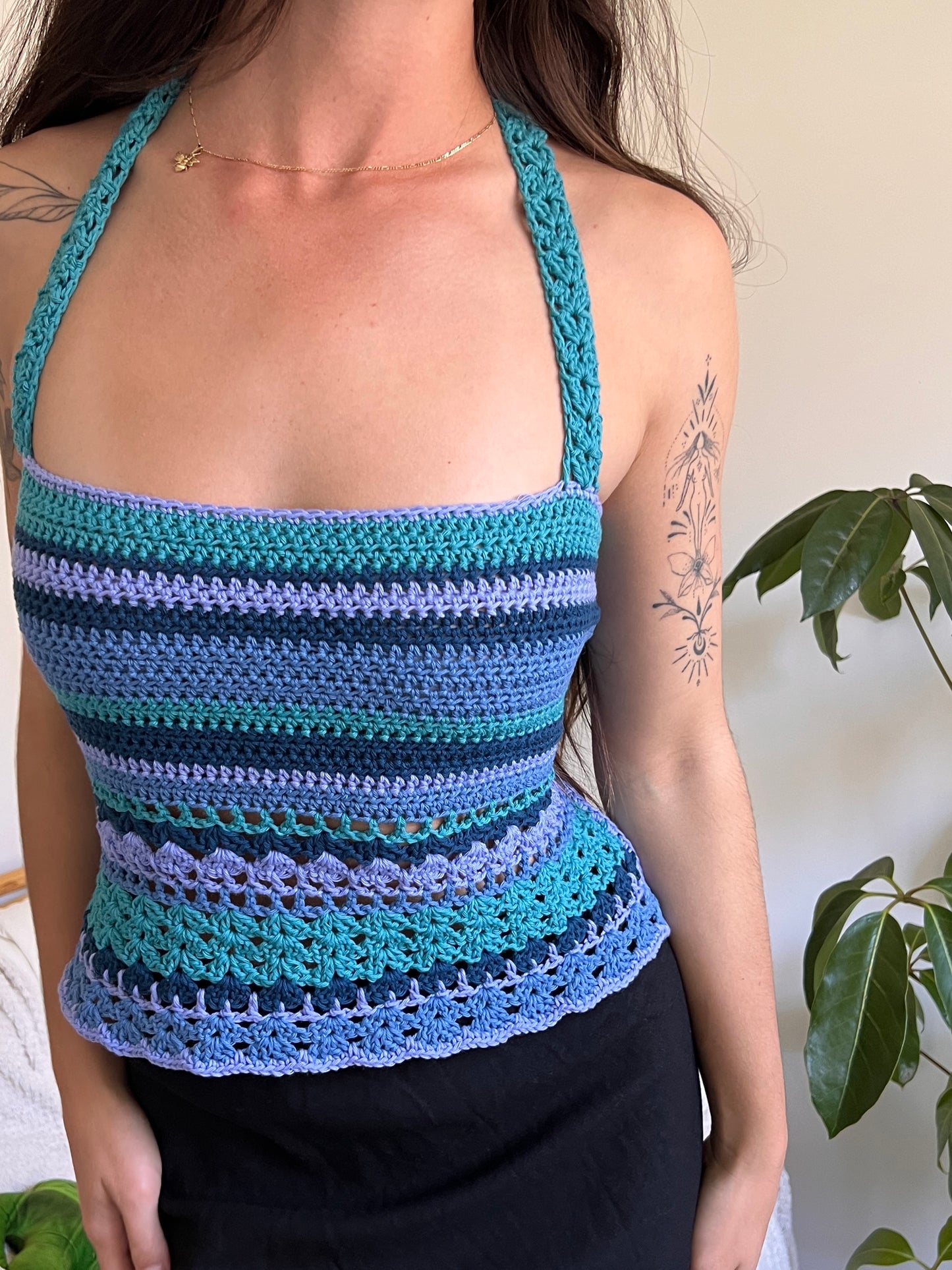 Ocean Halter Top (Made to Order)