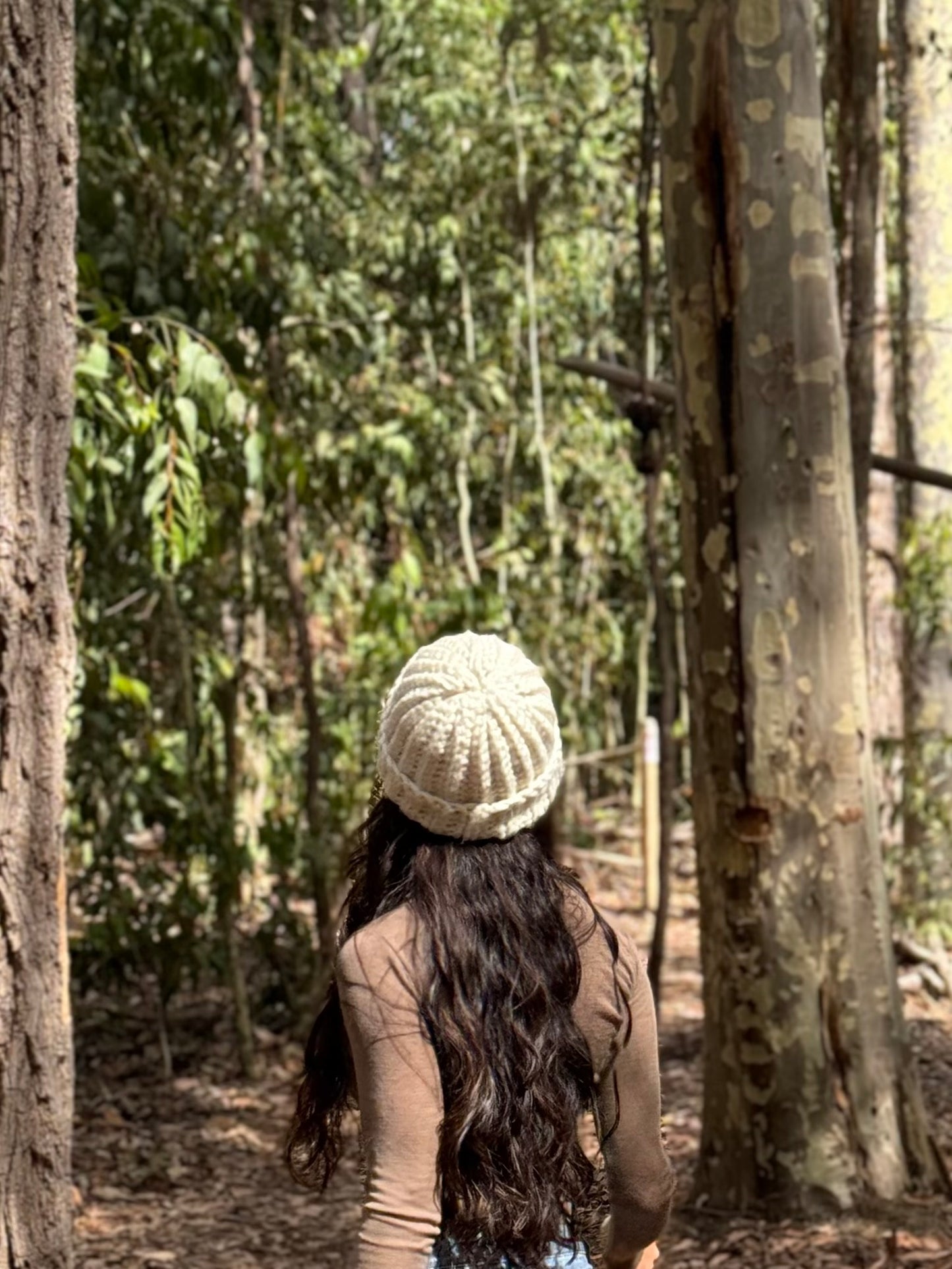 White Beanie